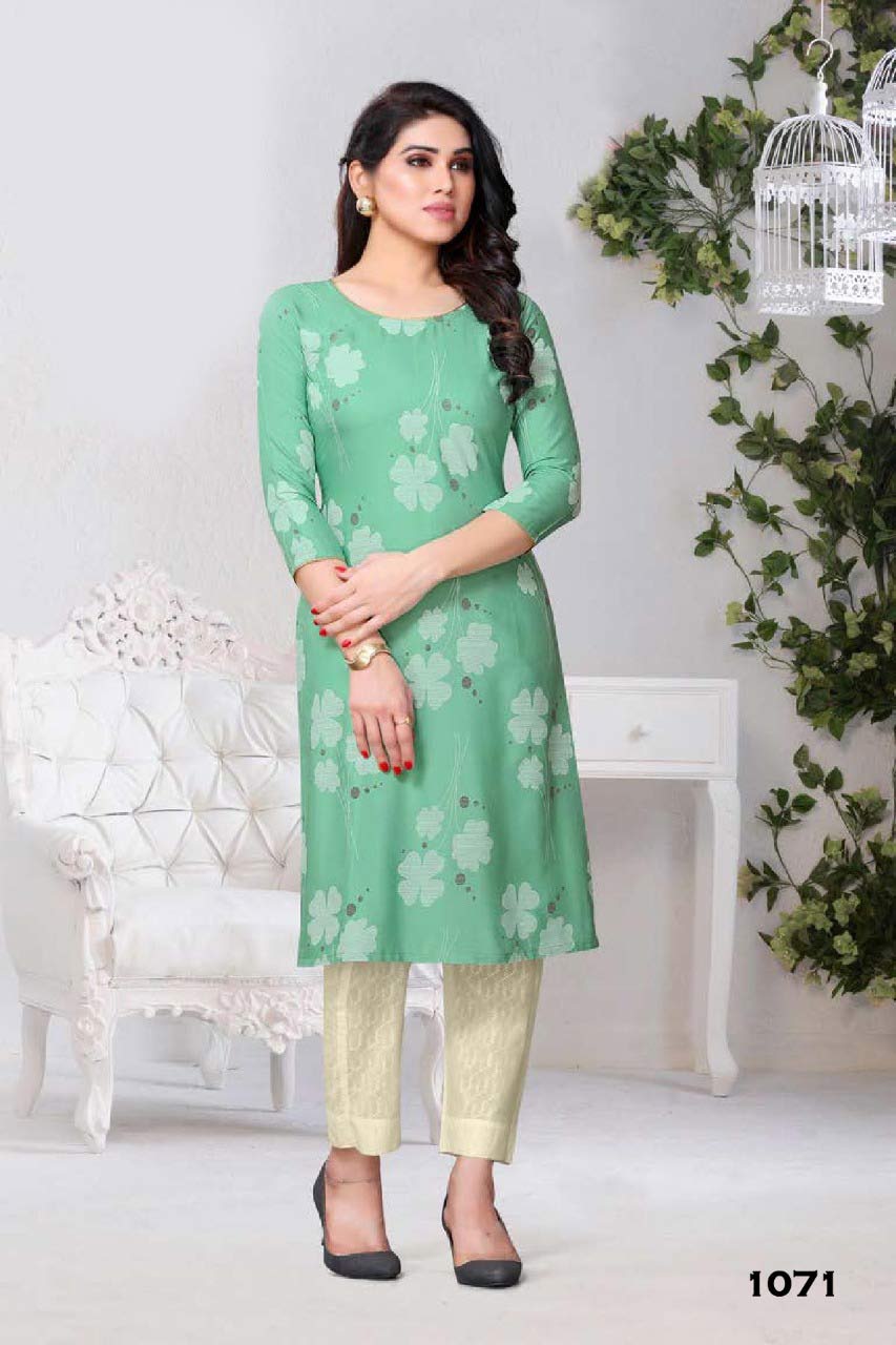 Rayon Print Wholesale Kurti Catalogue Set Rayon Print Wholesale Kurti Catalogue Set
